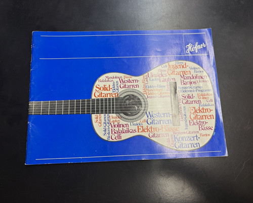 Hofner illustrated guitar - hofner,