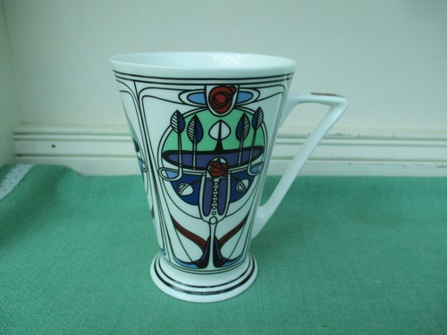 Mackintosh wren mug art deco - -,