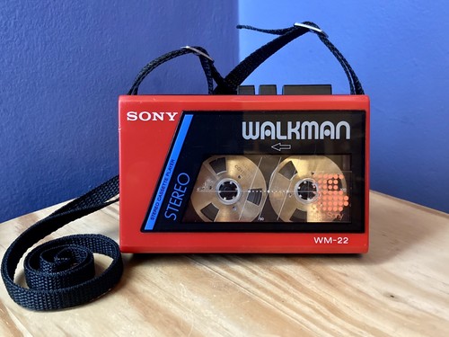 Sony walkman cassette - walkman, wm-22