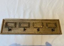 Wooden Wall Key Rack with