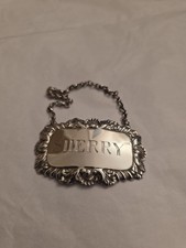 Sterling Silver Sherry