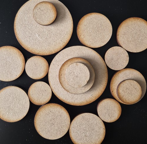 Wooden wood circles - wooden,