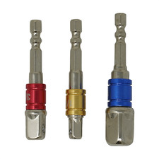 3pc Drill Socket Adaptor Set