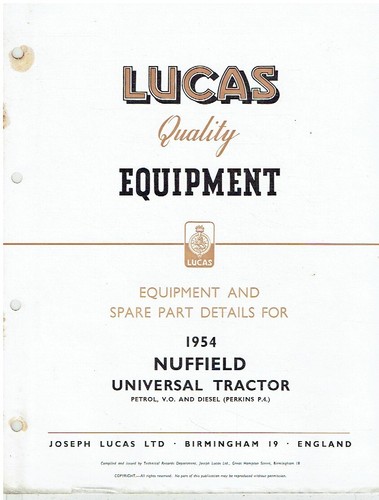 Nuffield universal tractor - nuffield,