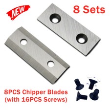 8 Sets Chipper Blade Knife