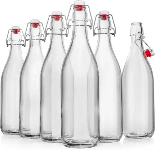 Swing top glass bottles - glass,