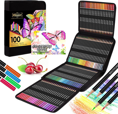 Efimeso 100 colouring pencils - 100,