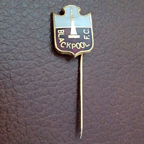 Blackpool crest enamel - blackpool, fc