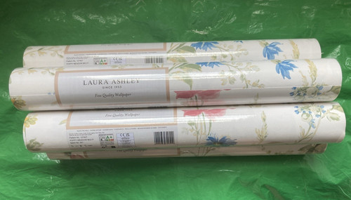 Laura ashley wallpaper poppy - ashley,
