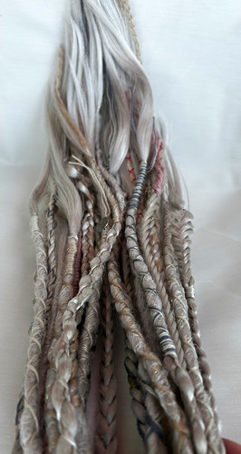 Synthetic braided faux - de,