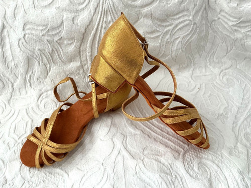 Dance shoes women - shoes, gold
