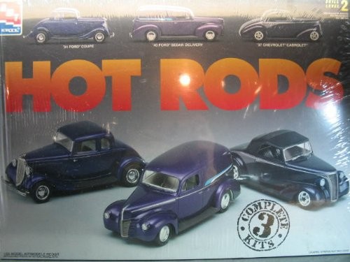 25scale amt hot rods - hot, plastic