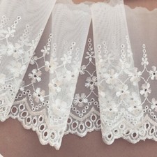 Laces Galore Delicate White