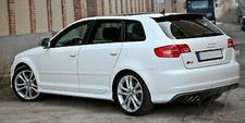 Side Skirts S3 look for Audi A3 8P (2005 - 2013) - Fits 5 Doors Sportback Model