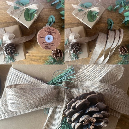 Full spool jute ribbon - full,