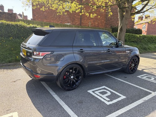 Range rover sport - rover, dark