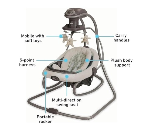 Graco duetsoothe swing and - duetsoothe,