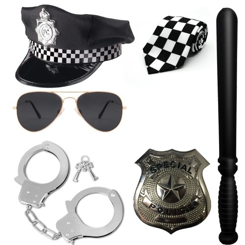 Policeman set fancy dress - policeman,