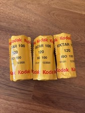 Kodak Ektar 100 120 Film (Expired 12/2020), 3 Rolls