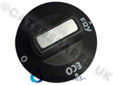 VALENTINE CHIPS FRYER ROUND CONTROL KNOB DIAL 0 / FRY / ECO MELT SWITCH V SERIE 