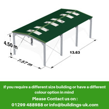 Steel Framed Kit Building 45ft