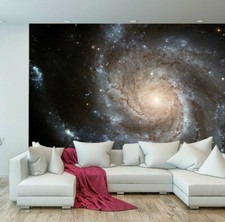 Galaxy Spiral twirl Cosmo Stars Sky Space Wallpaper Mural Photo Bedroom Deco