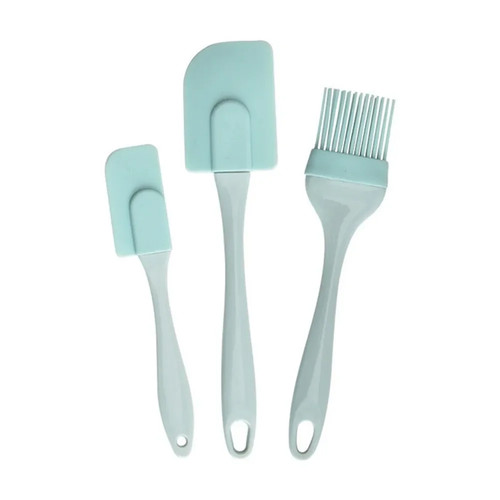 3pcs silicone spatula set - silicone,