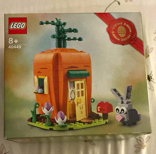 Lego easter bunny - lego, carrot
