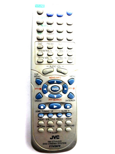 Jvc dvd cinema - jvc, remote