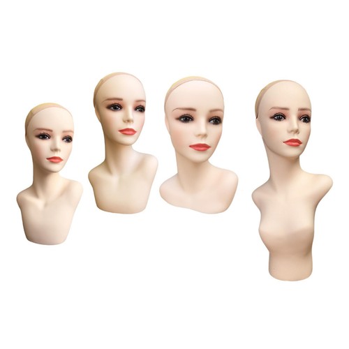 Female wig head mannequin - female,