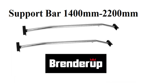 Brenderup support bar pair - support, x2