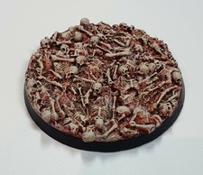 60mm  x 1 Skulls & Bones Round