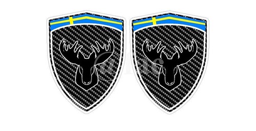 Moose carbon look fits volvo - carbon,
