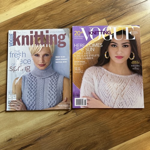 Vogue knitting magazines lot - knitting,