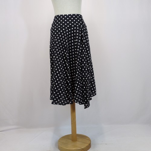 Hobbs polka dot - linen, skirt