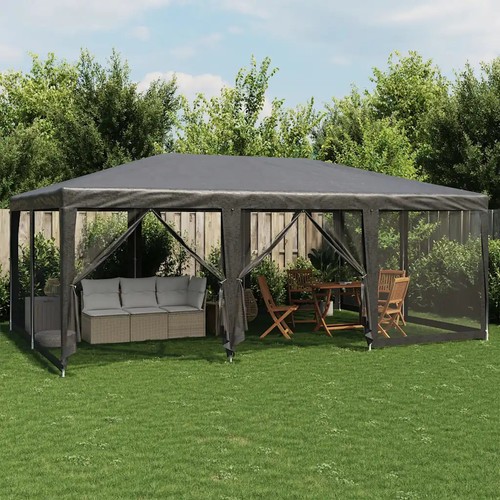 Party tent with mesh - with, 10