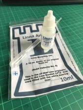 Linna Sondek Bearing Oil 10ml, Gold Oil Velocite No. 6 LP12 Free Delivery