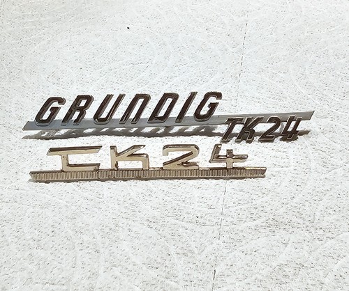 Grundig tk24 badges - tk24, badges,