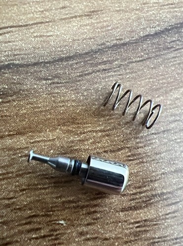 Pusher button with - pusher,