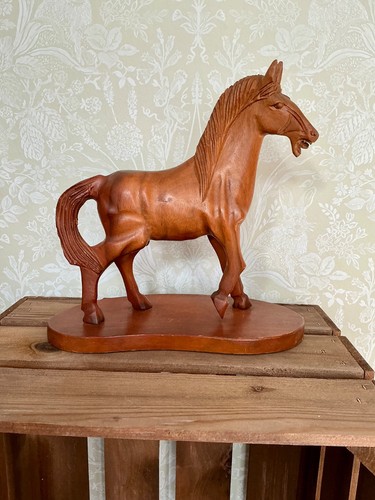 Vintage hand carved wooden - vintage,