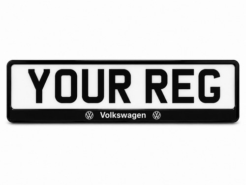 Volkswagen number plate - volkswagen,