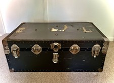 Vintage steamer trunk / travel
