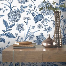 Amelie Hydrangea Wallpaper