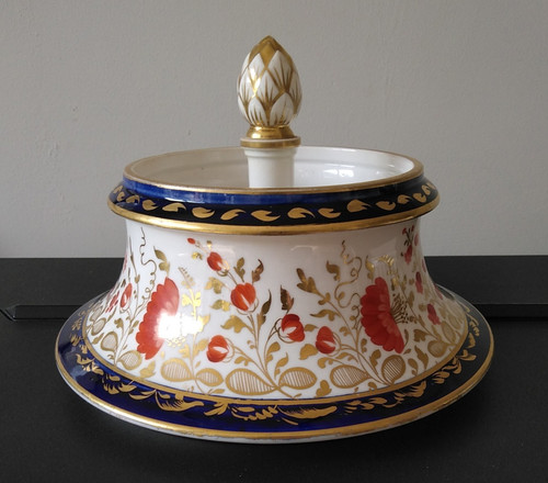 Antique hand painted porcelain - painted,