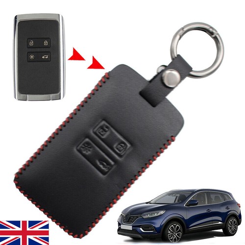 Leather car key shell cover - leather,