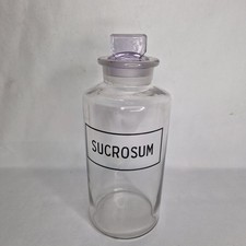 Large Vintage Apothecary Jar