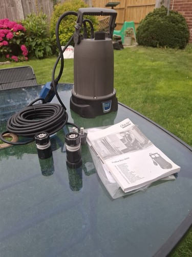 Oase sump pump dirty - oase,