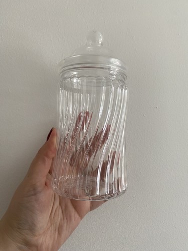 Spiral 450ml storage jars - 450ml,