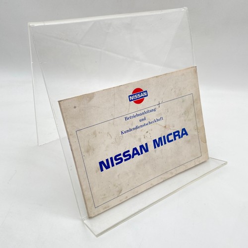 Nissan micra operating - operating, manual