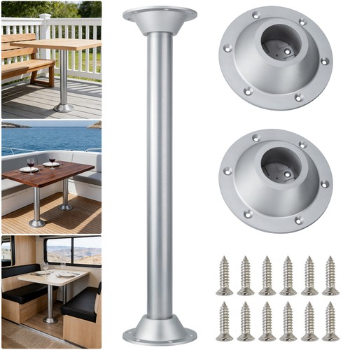 Metal island table leg set - table,